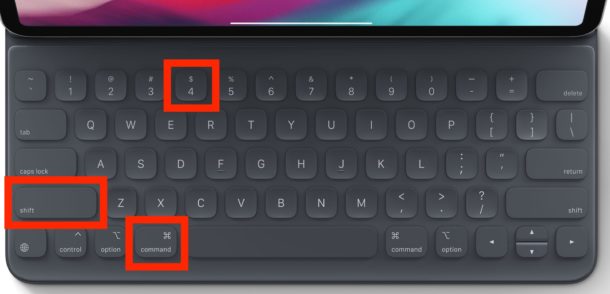 hot keys for screenshot on mac